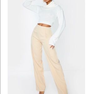 Cream colored Wide leg pants!